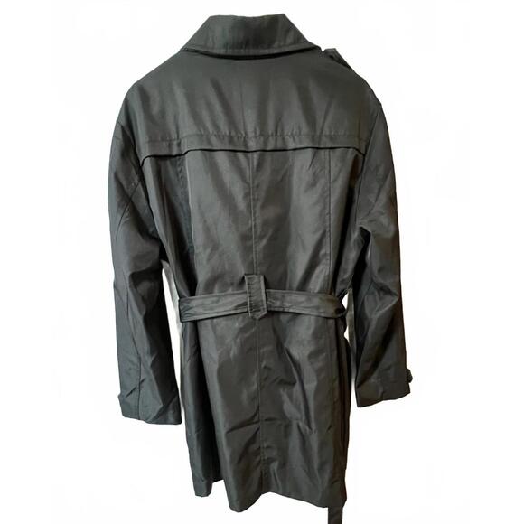 Wantdo Classic Black  Trench Coat – Water-Resistant & Belted – Size XXL - Picture 3 of 4